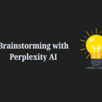 Light bulb with brainstorming text