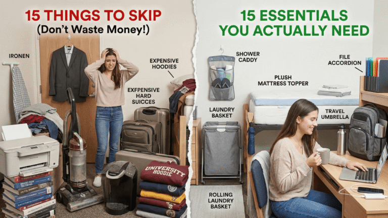 The “Skip” List: 15 Items Students Always Regret Buying (And What to Get Instead).