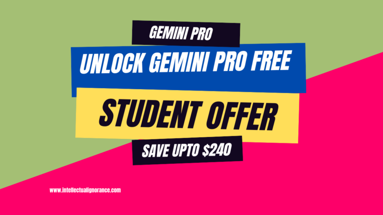 How Students Get Gemini Pro Free for 1 Year (Google AI): 2025 Step-by-Step Guide