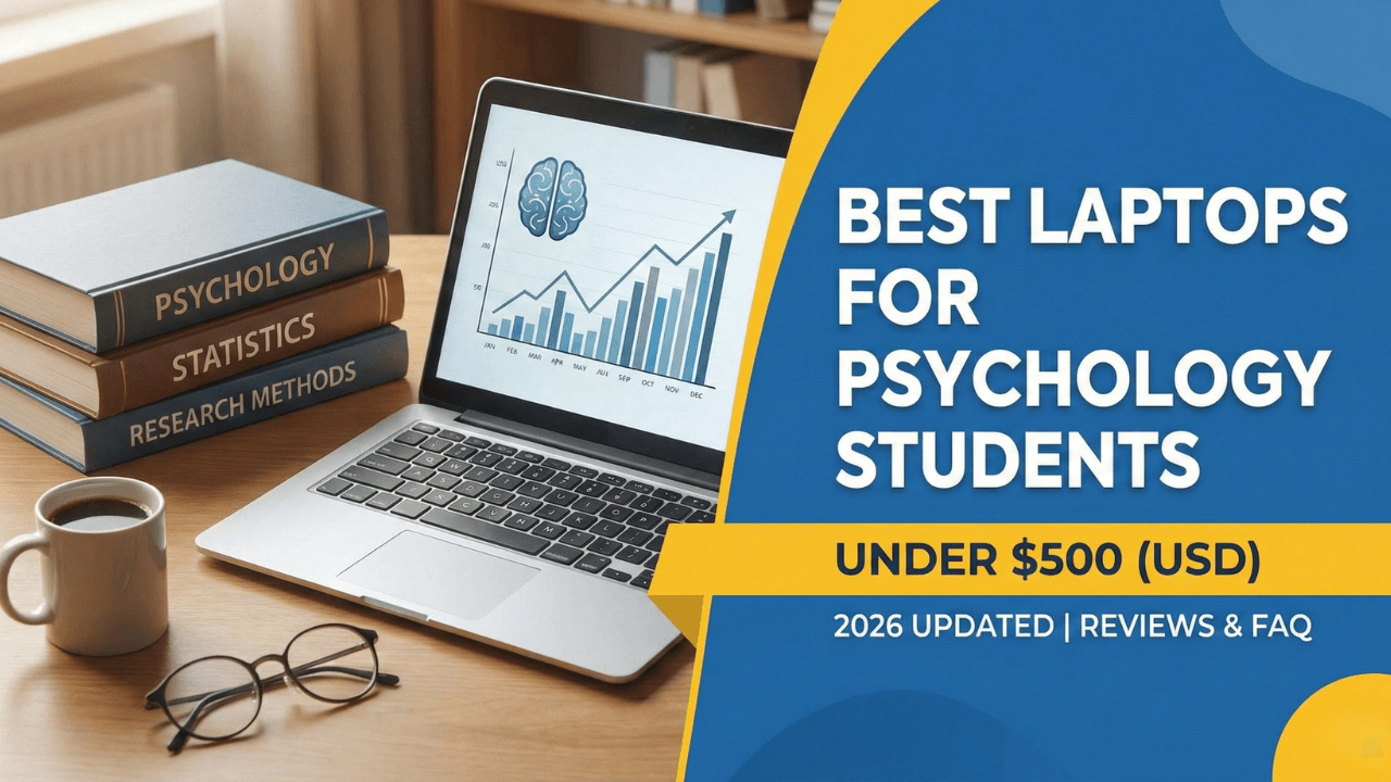 Laptops for psychology students under $500